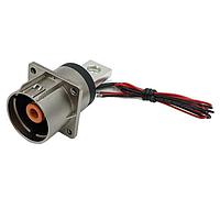 Amphenol Technical Products PL00W-501-10D10 Receptacles 14MM SNG WY RCP W KY D10 BSUBAR HOLE