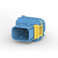 AMP Connectors - TE Connectivity 4-1564544-1 Housings 2POS, TAB 5.8X0.8, TAB HSG, ASSY