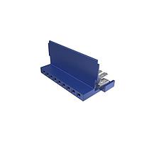 Amphenol FCI 65801-009LF Connectors Clincher&trade; Flex Connectors, Receptacle Assembly, Single Row, 9 Positions, 2.54mm (.100in) Pitch.