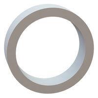 Essentra Components 17W08653 Flat Washer Flat Washer, .690 ID, .862 OD, .220 Thick