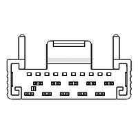 ERNI - TE Connectivity 484641-E Headers SRCA 1,27 10 F 1-KS I2426 137 E1 094 1,0