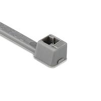 HellermannTyton T18I8M4 Cable Ties Cable Tie, 5.5" Long, UL Rated, 18lb Tensile Strength, PA66, Gray, 1000/pkg