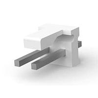 AMP Connectors - TE Connectivity 640445-2 Plug FRCTN LK HDR STR 2P Square post tin