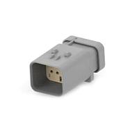 DEUTSCH - TE Connectivity 2320930-1 Housings AS16 HT, Cap, 8P, r educed seal, Code A