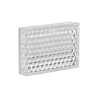 Banner Engineering BRT-48X32 Reflector Retroreflective Target: Rectangular 48 x 32.5 mm; Reflectivity Factor: 1.0; Max. Temp.= 50 degrees C; Plastic - no mounting included