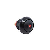 E-Switch RP8300B2M1CEBLKBLKRED Sealed OFF-ON BLK Housing Blk Cap Red LED Dot