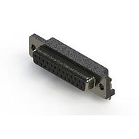 EDAC 624-025-661-531 D-Sub Connectors - Standard Density Right Angle D-Sub Connector