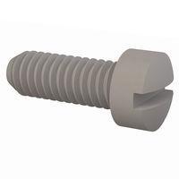 Essentra Components 010640F037 Machine Screw Fillister Slotted Screw, #6-40 Thread, 3/8 Lg