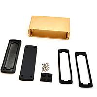 Bud Industries EXN-23359-GD PCB Enclosure Extruded Aluminum Enclosure Gold (1.6 X 5.8 X 3.5 In)