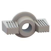 Essentra Components 0600832DLWN Wing Nut Deco Wing Nut, #8-32 Thread, 5/16 Height