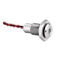 Bulgin DX0508/GN/12 Indicators Grn LED Indicator Wire Leads 12 Volt