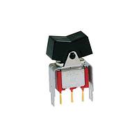 E-Switch 300SP4J2WHTVS2RE Miniature Rocker Switch 5A 120VAC / 28VDC (On)-Off-(On) PC Mnt