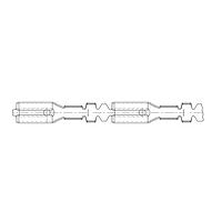 AMP Connectors - TE Connectivity 6-160316-4 (Loose Piece) Tab .110 SRS. FASTON REC Loose Piece