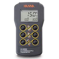 Hanna HI93552R Thermometer  (Range k, J, T, waterproof)