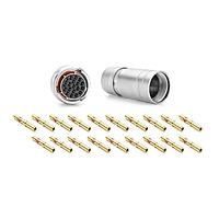 Amphenol SINE Systems RT0W61419SNH03SS-K Connector Kits Plug Kit, Socket, wi silicone seal IP69k