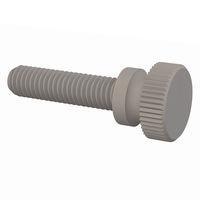 Essentra Components 091032075T Thumb Screw Knurled Thumb Screw, #10-32 Thread, 3/4 Lg
