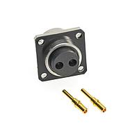 Molex 73415-8040 RF Connectors / Coaxial Connectors 2 PIN POWER CONN FLANGE MOUNT