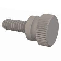 Essentra Components 090632037T Thumb Screw Knurled Thumb Screw, #6-32 Thread, 3/8 Lg