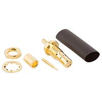 Amphenol RF 142231 Connectors SMB BULKHEAD JACK 178/196 GOLD 3PC