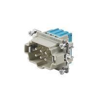 Weidmuller 2534140000 Heavy Duty Power Connectors HDC HE 06 N MQT BL