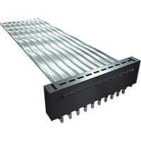 Samtec HCMS-04-S-30.00-01-R IDC IDC Socket and Terminal Cable Assemblies, 0.100" Pitch