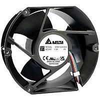 Delta Electronics, Inc. EFB1524HHGP6 Axial DC Axial Fan, 172x150x50.8mm, 24VDC, 265.79CFM, 21.6W, 59dBA, Tach/PWM, IP68