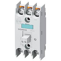 SIEMENS 3RF22553AB45 Zero-point Switching SS RELAY,55A,48-600V,3P,4-30VDC,ZP,RT