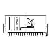 AMP Connectors - TE Connectivity 967598-5 Headers MQS PIN HDR BK 32P (BLACK)