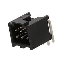 Molex 90130-3106 Shrouded HDR 2X03P RA SHRD FULLY LOADED