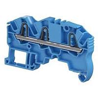 Entrelec - TE Connectivity ZK2.5-3P-BL Feed Through Terminal Block Aut SNK PI-Spring