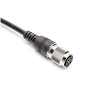 Amphenol Tuchel CA0911B800410012 Sensor Cables / Actuator Cables M16 4 Position Circular Molded, Std. Strain relief, Female to Leads, 18AWG, COMMUNICATION & DATA, UL 300V Flexible Cable Assy, 10 Meter