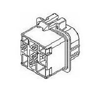 Aptiv 12065662 5-Way 5P F BLK CONNECTOR MP 630 SERIES 46AMPS
