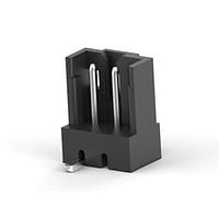 AMP Connectors - TE Connectivity 292172-2 Shrouded CT POST HDR ASSY 2P IN-TUBE BL