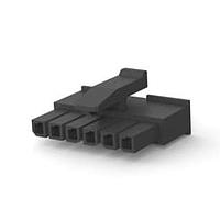 AMP Connectors - TE Connectivity 1445022-6 Receptacle Housings RECPT SINGLE ROW 6P