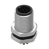 Wurth Elektronik 643150100308 Plugs WRCIRC M12  Screw  Coding A   Panel Solder Bucket Metal with Front Panel Nut M12  Male connector, polarity 8