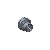 Amphenol LTW 12-05PFIP-SF8003 Circular Metric Connectors M Series Sensor Connector, M12, I Code, Metal, 4A, 05 pins, Female Connector, Male (Power) + Female (Signal) Contact, Hexagonal, M16*1.5, Screw Thread, PCB 180 , Receptacle, Front Fastened, Panel Thickness 4.5, IP68