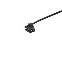 Essentra Components 550279 Cable Ties with Mounts Edge Mount Cable Tie, 5.51 in Long, 40 Lb Tie