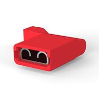 AMP Connectors - TE Connectivity 2-520129-2 Tab FLAG RECP 22-18 .250 .250 x .032