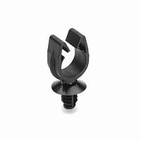HellermannTyton 151-01768 MOC Clip PA66HIRHSUV, BLACK, 3000/CTN
