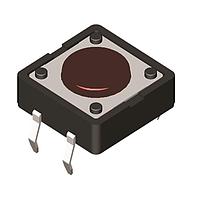 Diptronics DTSP-25N-S-V Basic Switch Through Hole 12*12