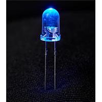 Lumex SSL-LX5093USBC/G Single Color LEDs 5mm BLU WTR CLR LNS 15000mcd 15 DEG