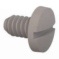 Essentra Components 010440B018 Machine Screw Binder Slotted Screw, #4-40 Thread, 3/16 in Lg