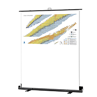 PHYWE BLU-NK-PULLUP-VV-EN Chart Of Nuclides (Pull Up, 200 x 300 cm, full version)