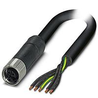 PHOENIX CONTACT 1414804 Sensor Cables / Actuator Cables 5POS Power Cable Black-Gray 5m