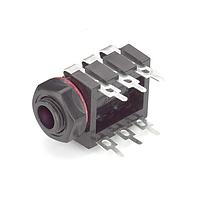 Pomona Electronics 7160 Phone Connectors HORIZONTAL 3-CONDUCTOR JACK, SOLDER TABS