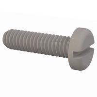 Essentra Components 010832P062 Pan Slotted Pan Slotted Screw, #8-32 Thread, 5/8 Lg