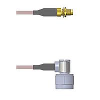 Amphenol Custom Cable Q-3102G000H008i RF Cable Assemblies SMA-SJB/N-RP G142 8I