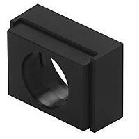 EAO 200-6004-00 Switch Bezels / Switch Caps PANEL PLUG RND BLK