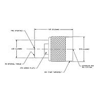 Amphenol RF 081-162 RF Adapters - Between Series STRT FME-TNC PLUG