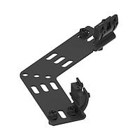 Banner Engineering LPA-MBK-120 Sensor Hardware EZ-SCREEN Low Profile Accessory Bracket: Cascade; 120 Degree Fixed Cascade; Includes Two Brackets and Hardware; Rotation: + 10 Degrees and -30 Degrees; 14 ga Steel, Black Zinc Plated